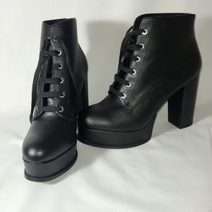 Black Platform Boots